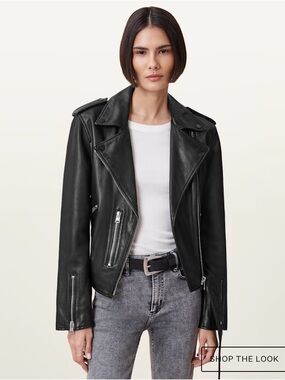 AllSaints Balfern Leather Jacket